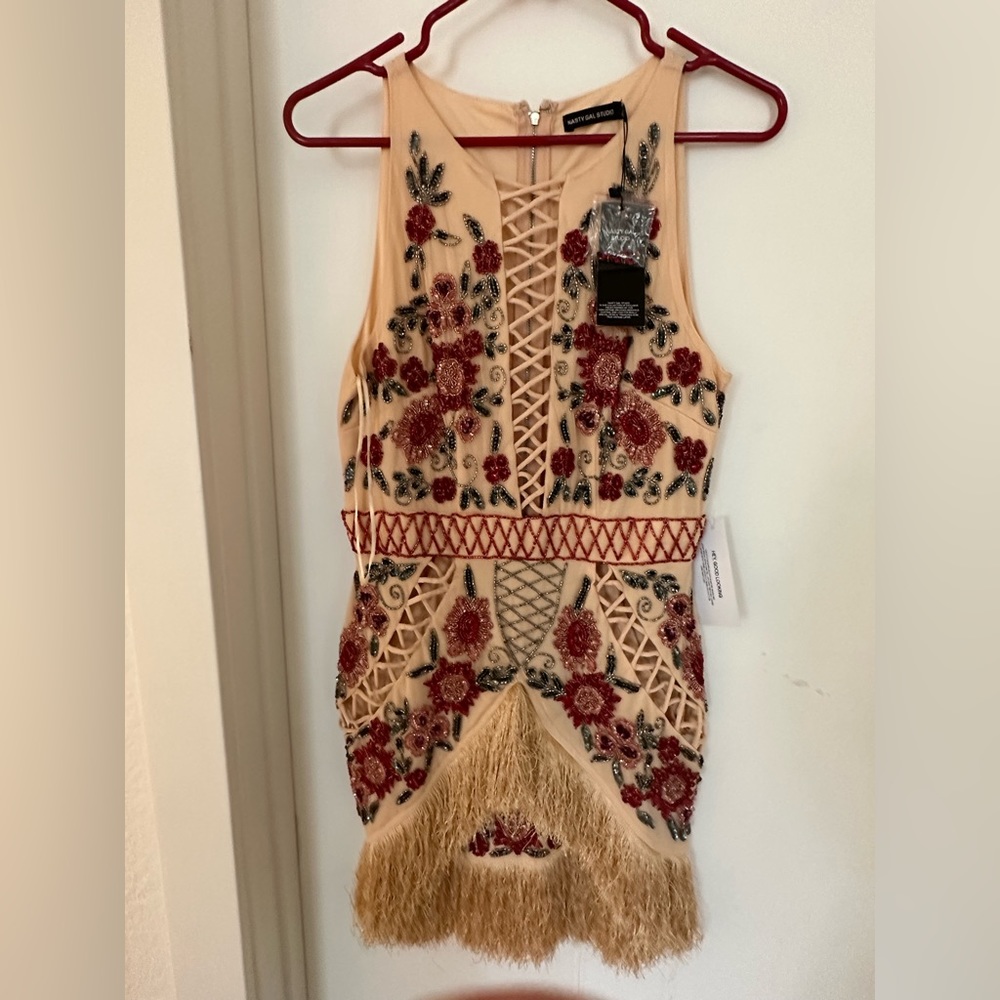 Beaded Fringe Dress